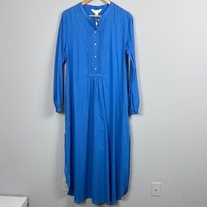 Lilly Pulitzer Vassa Maxi Coverup. Morelle Blue. Size Medium.